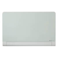 Glasboard Nobo Widescreen 57 Zoll Rounded Glas (WEISS)