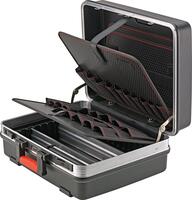 Werkzeugkoffer 470x365x200mm ABS Tafel mit Taschen FORMAT