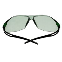3M™ SecureFit™ 500 Schutzbrille, grün/schwarze Bügel, Antikratz-Beschichtung+ (K), graue Scheibe Schutzstufe IR 1.7, SF517ASP-GRN-EU