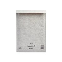 Mail Lite Plus Bubble Lined Postal Bag Size F/3 220x330mm Oyster White (Pack of 50) MLPF/3
