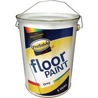 Prosolve™ floor paint, grey 5L tin