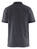 Polo Shirt mittelgrau/schwarz - Rückseite