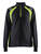 Damen Sweater Half-zip 3403 schwarz/gelb