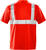 HighVis T-Shirt Kl.2 7411 TP Warnschutz-rot - Rückansicht