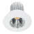 LED Einbaustrahler DOWNLIGHT A 5068 S IP44, Ø80mm, COB LED, 12W, 38°, 4000K, weiß