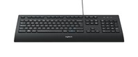 Keyboard K280e for Business - Full-size (100%) - Wired - USB - QWERTY - Black