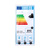 Sicht- und Preishülle / Klarsichttasche / Schutzhülle für Energielabel, mit Klebepunkten | 118 x 230 mm (B x H)