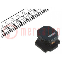 Inductor: wire; SMD; 2.2uH; Ioper: 3.7A; 22mΩ; ±30%; Isat: 5A