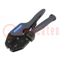 Tool: for crimping; non-insulated terminals angeled 90°; 204mm