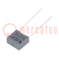 Kondensator: polipropylenowy; X2; R46 Miniature; 150nF; 13x6x12mm