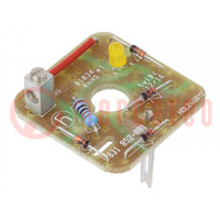 Insert; with LED,with bridge rectifier,with varistor; GDME; 8A