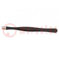 Tweezers; Blade tip shape: shovel; Tweezers len: 145mm; ESD