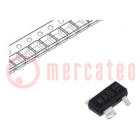 Dióda: kapcsoló; SMD; 600V; 250mA; 50ns; SOT143B; Ufmax: 1,1V; 0,35W