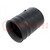 Heat shrink boot; straight,glued; 35mm; L: 130mm; black; -75÷150°C