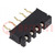 Switch: DIP-SWITCH; Poles number: 4; OFF-ON; 0.01A/5VDC; Pos: 2