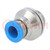 Push-in fitting; straight; -0.95÷6bar; Gasket: NBR rubber; QS; 6mm