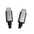 ROLINE USB Typ C Split-Ladekabel, C - 2x C, ST/ST, max. 100W, schwarz, 1,85 m