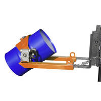 Stapler-Anbaugeräte Fasskipper Handkurbel orange RAL 2000 100 x 100 x 43 cm