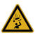 Warnschild,Alu,Warnung vor herabf. Gegenständen,20,0 cm DIN EN ISO 7010 W035