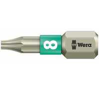 Wera 3867/1 TS TORX Bits, Edelstahl, TX 8 x 25 mm