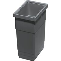 Produktbild zu NINKA hulladékgyűjtő eins2vier/eins2fünf, 6 liter, 140x275x210mm, sötétszürke