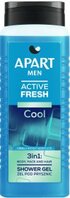 Żel pod prysznic Apart 3w1 Men, Active Fresh Cool, 500ml