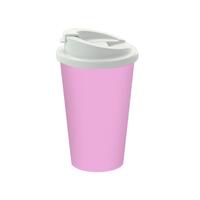 Artikelbild Coffee mug "Premium Deluxe", pink/white