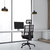 Bürostuhl / Drehstuhl SPINIO PRO Netzstoff / Stoff schwarz hjh OFFICE