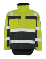 Winterjacke MASCOT Teresina hi-vis gelb/grün, Gr. 3XL