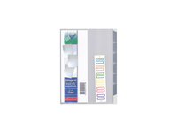 Buroline 500090 Tab-Register Präsentationsmappe Kunststoff Transparent