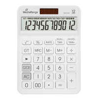 MediaRange MROS191 calculadora Escritorio Calculadora básica Blanco