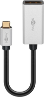 Goobay 60195 USB grafische adapter Zwart, Zilver