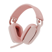 Logitech Zone Vibe 100 Headset Vezeték nélküli Fejpánt Hívás/zene Bluetooth Rózsaszín