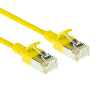 ACT DC7810 Netzwerkkabel Gelb 10 m Cat6a U/FTP (STP)