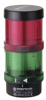 Werma KombiSIGN 71 indicador de luz para alarma 115 V Verde, Rojo