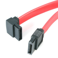 StarTech.com 30cm SATA Serielles ATA Kabel links gewinkelt - Bu/Bu