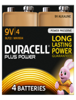 Duracell Plus Power 9V Wegwerpbatterij Alkaline