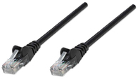 Intellinet Netzwerkkabel, Cat5e, U/UTP, CCA, Cat5e-kompatibel, RJ45-Stecker/RJ45-Stecker, 5,0 m, schwarz