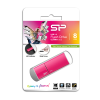 Silicon Power Ultima U05 USB flash meghajtó 8 GB USB A típus 2.0 Rózsaszín