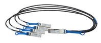 Intel X4DACBL5 cable de fibra optica 5 m QSFP+ 4x SFP+ DAC Negro, Azul