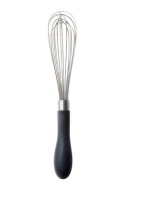 OXO 9" Whisk Acero inoxidable Negro, Acero inoxidable