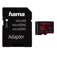 Hama 00123981 mémoire flash 32 Go MicroSDHC Classe 3 UHS