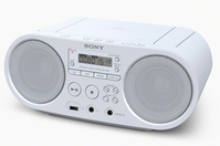 Sony ZS-PS50 4 W AM, FM Biały Odtwarzacz mp3