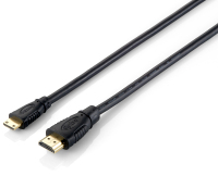 Equip 119306 kabel HDMI 1 m HDMI Typu A (Standard) HDMI Type C (Mini) Czarny