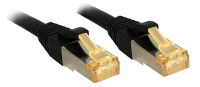 Lindy 47306 Netzwerkkabel Schwarz 0,5 m Cat7 S/FTP (S-STP)