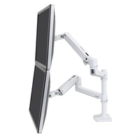 Ergotron LX Series 45-492-216 monitor mount / stand 61 cm (24") White Desk