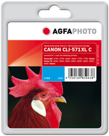 AgfaPhoto APCCLI571XLC inktcartridge Compatibel Hoog (XL) rendement Cyaan