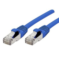 Dexlan 858450 Netzwerkkabel Blau 0,3 m Cat6a S/FTP (S-STP)
