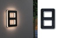 Paulmann PL79849 Wandbeleuchtung für den Außenbereich Nicht austauschbare(s) Leuchtmittel LED