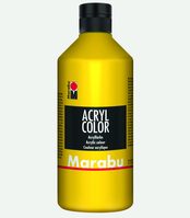 Marabu 12010075019 acrielverf 500 ml Geel Koker